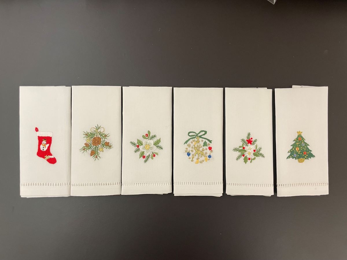 Cocktail servet kerst