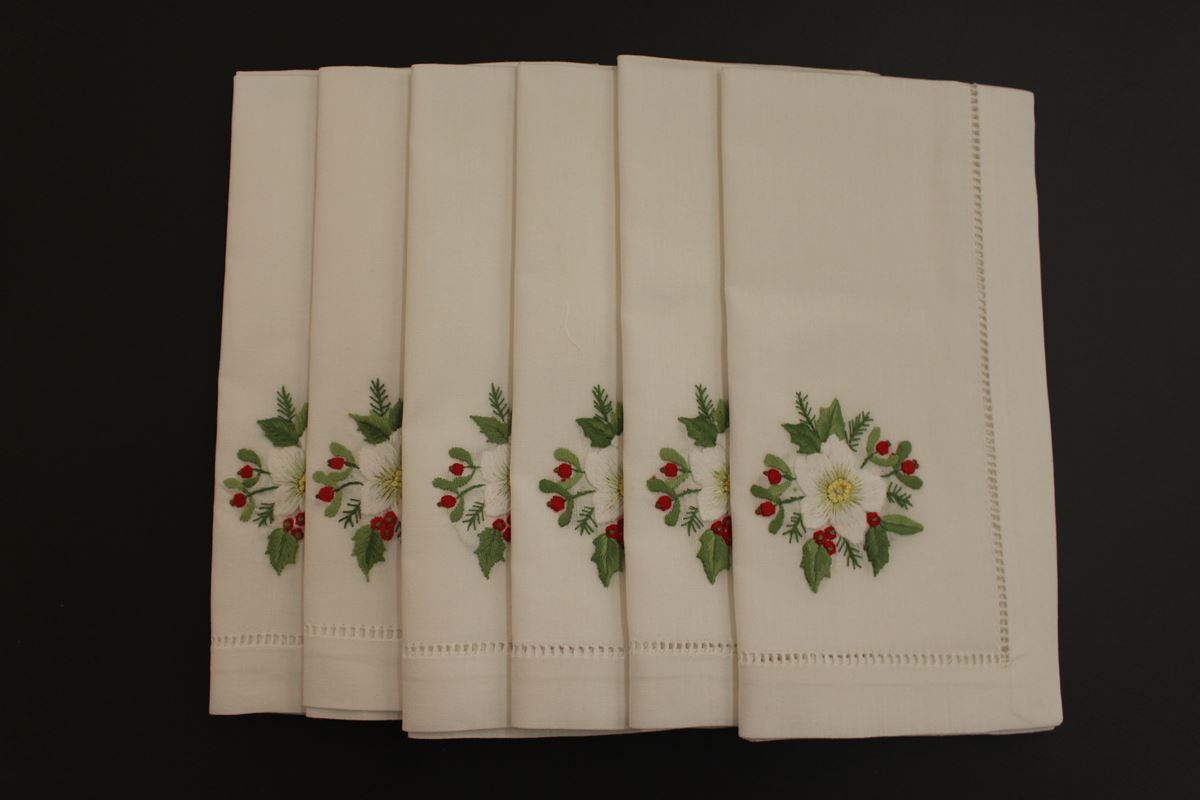 Servetten Kerstbloem