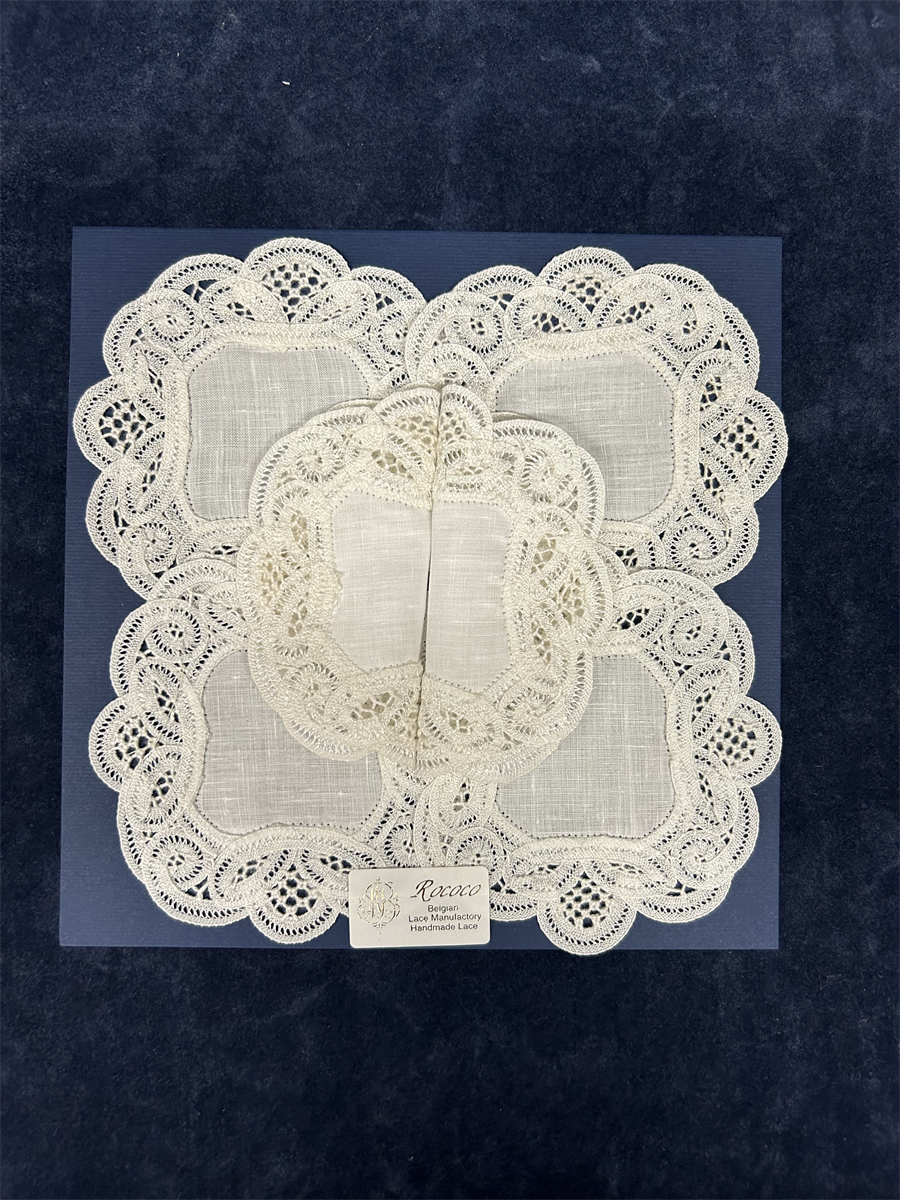 Coaster set white