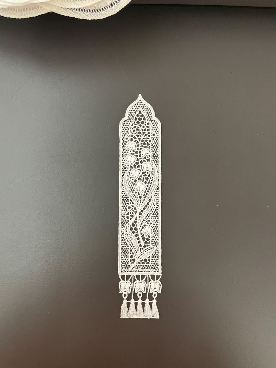 Bookmark lily of the valley